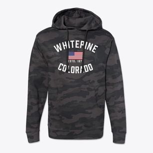 Whitepine Colorado Patriot Cotton Hoodie Sweatshirt