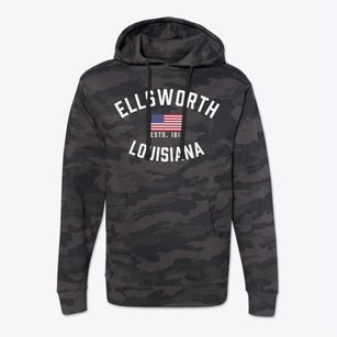 Ellsworth Louisiana Patriot Cotton Hoodie Sweatshirt