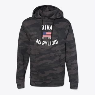Riva Maryland Patriot Cotton Hoodie Sweatshirt