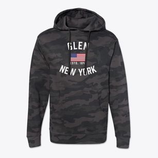 Glen New York Patriot Cotton Hoodie Sweatshirt