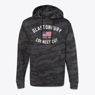 Glastonbury Connecticut Patriot Cotton Hoodie Sweatshirt
