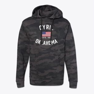 Cyril Oklahoma Patriot Cotton Hoodie Sweatshirt