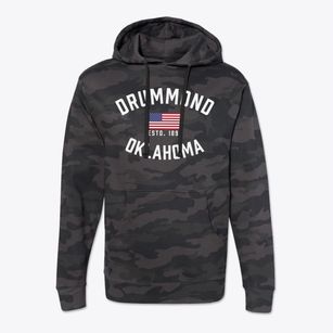 Drummond Oklahoma Patriot Cotton Hoodie Sweatshirt