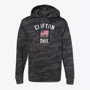 Clifton Ohio Patriot Cotton Hoodie Sweatshirt
