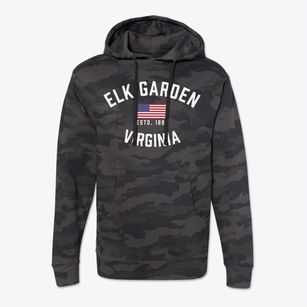 Elk Garden Virginia Patriot Cotton Hoodie Sweatshirt