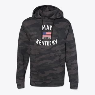 May Kentucky Patriot Cotton Hoodie Sweatshirt