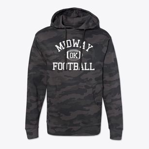 Midway Oklahoma Football Cotton Hoodie Sweatshirt