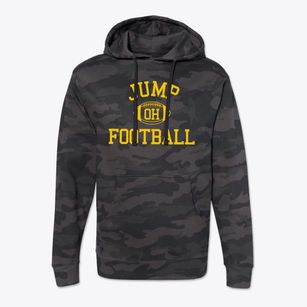 Jump Ohio Football Cotton Hoodie Sweatshirt