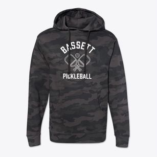 Bassett Virginia Pickleball Cotton Hoodie Sweatshirt
