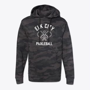 Elk City Kansas Pickleball Cotton Hoodie Sweatshirt