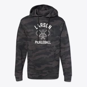 Larson North Dakota Pickleball Cotton Hoodie Sweatshirt