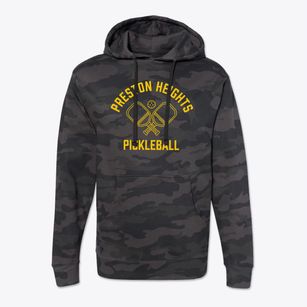 Preston Heights Illinois Pickleball Cotton Hoodie Sweatshirt