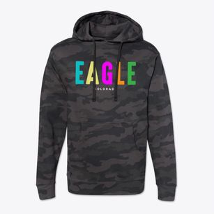 Eagle Colorado Color Pop Cotton Hoodie Sweatshirt