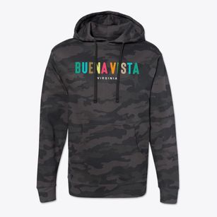 Buena Vista Virginia Color Pop Cotton Hoodie Sweatshirt