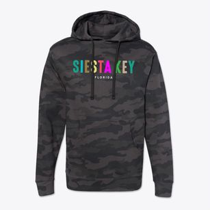 Siesta Key Florida Color Pop Cotton Hoodie Sweatshirt
