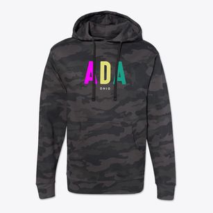 Ada Ohio Color Pop Cotton Hoodie Sweatshirt
