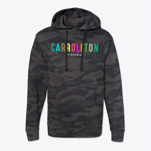 Carrollton Virginia Color Pop Cotton Hoodie Sweatshirt
