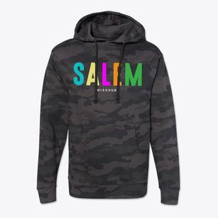 Salem Missouri Color Pop Cotton Hoodie Sweatshirt