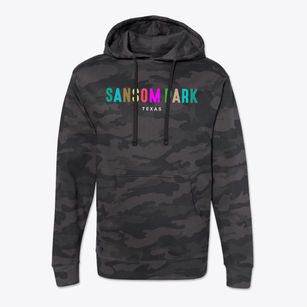 Sansom Park Texas Color Pop Cotton Hoodie Sweatshirt