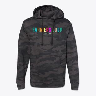 Farmers Loop Alaska Color Pop Cotton Hoodie Sweatshirt
