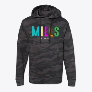 Mills Wyoming Color Pop Cotton Hoodie Sweatshirt