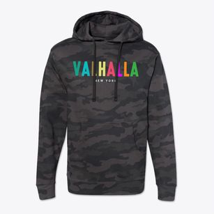 Valhalla New York Color Pop Cotton Hoodie Sweatshirt