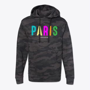 Paris Arkansas Color Pop Cotton Hoodie Sweatshirt