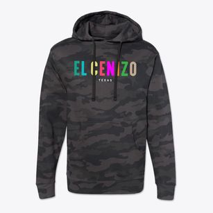 El Cenizo Texas Color Pop Cotton Hoodie Sweatshirt