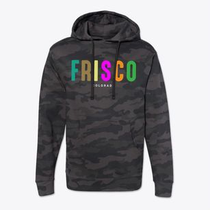Frisco Colorado Color Pop Cotton Hoodie Sweatshirt