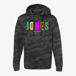 Jones Oklahoma Color Pop Cotton Hoodie Sweatshirt