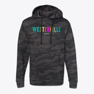 Westerville Ohio Color Pop Cotton Hoodie Sweatshirt