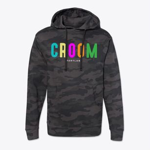 Croom Maryland Color Pop Cotton Hoodie Sweatshirt