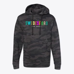 Swedesboro New Jersey Color Pop Cotton Hoodie Sweatshirt
