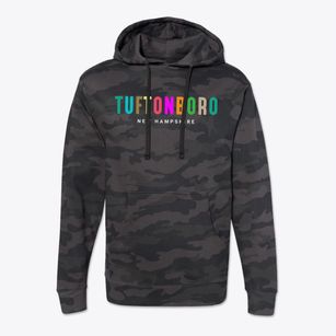 Tuftonboro New Hampshire Color Pop Cotton Hoodie Sweatshirt
