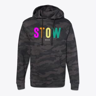 Stow Ohio Color Pop Cotton Hoodie Sweatshirt