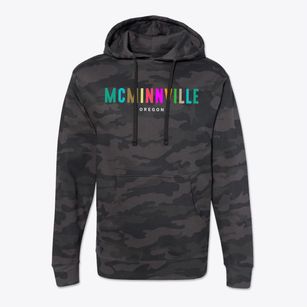 Mcminnville Oregon Color Pop Cotton Hoodie Sweatshirt