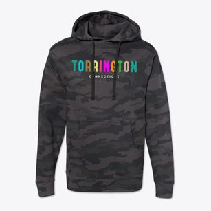 Torrington Connecticut Color Pop Cotton Hoodie Sweatshirt