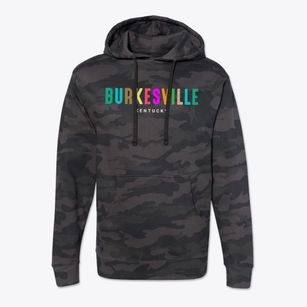 Burkesville Kentucky Color Pop Cotton Hoodie Sweatshirt