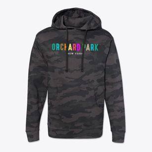 Orchard Park New York Color Pop Cotton Hoodie Sweatshirt