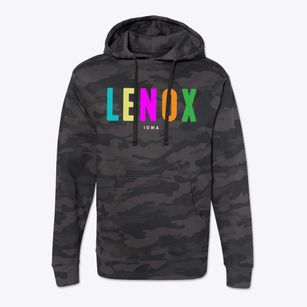 Lenox Iowa Color Pop Cotton Hoodie Sweatshirt