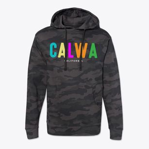 Calwa California Color Pop Cotton Hoodie Sweatshirt