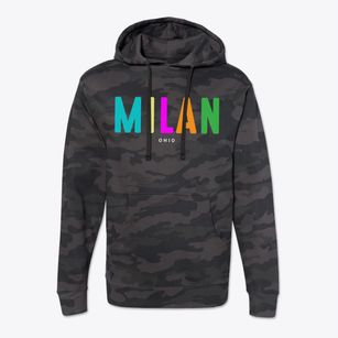 Milan Ohio Color Pop Cotton Hoodie Sweatshirt