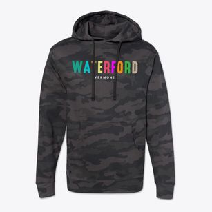 Waterford Vermont Color Pop Cotton Hoodie Sweatshirt
