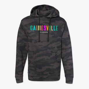 Gainesville Florida Color Pop Cotton Hoodie Sweatshirt
