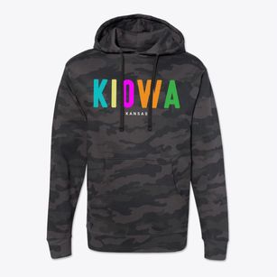Kiowa Kansas Color Pop Cotton Hoodie Sweatshirt
