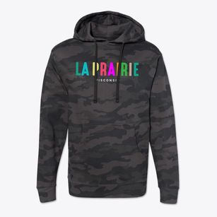 La Prairie Wisconsin Color Pop Cotton Hoodie Sweatshirt