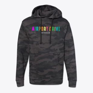 Airport Drive Missouri Color Pop Cotton Hoodie Sweatshirt