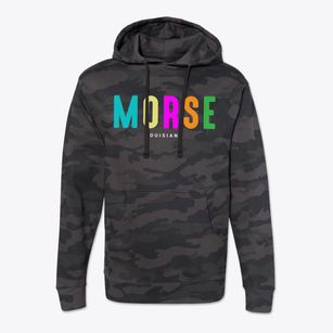Morse Louisiana Color Pop Cotton Hoodie Sweatshirt