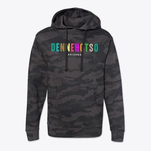 Dennehotso Arizona Color Pop Cotton Hoodie Sweatshirt