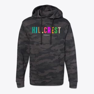 Hillcrest Texas Color Pop Cotton Hoodie Sweatshirt
